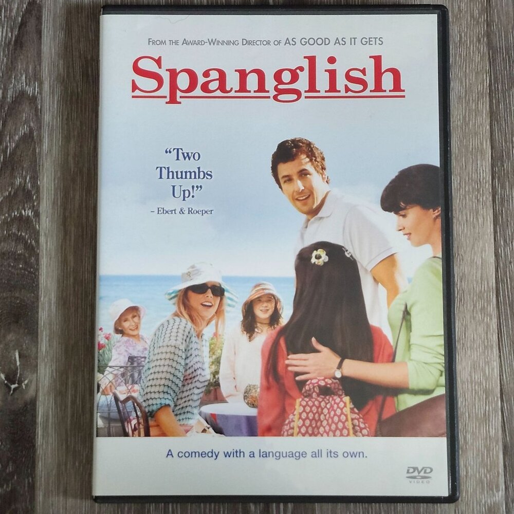 Spanglish DVD 2005 Columbia Pictures Adam Sandler Téa Leoni Paz Vega